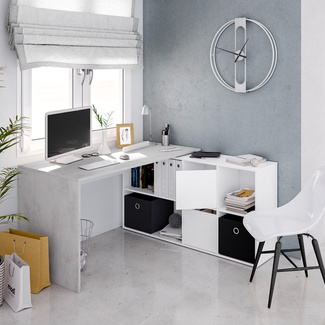 Mesa Escritorio Office Reversible 