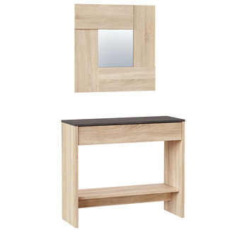 Mueble Recibidor Hi Cajón y Espejo 