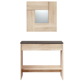 Mueble Recibidor Hi Cajón y Espejo 