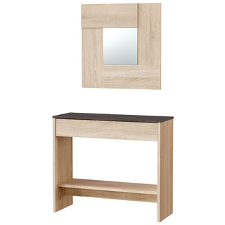 Mueble Recibidor Hi Cajón y Espejo 