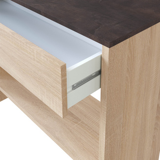 Mueble Recibidor Hi Cajón y Espejo 