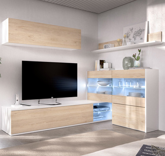 Conjunto Salón Televisión Uma 
