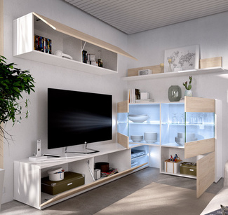 Conjunto Salón Televisión Uma 