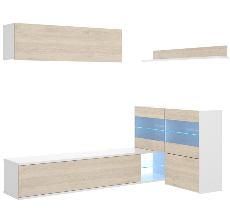 Conjunto Salón Televisión Uma 