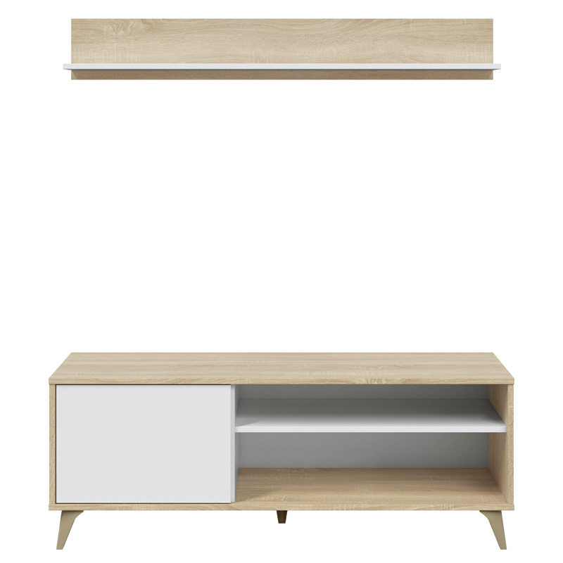 Mueble Televisión Relax Plus con Estante de Colgar