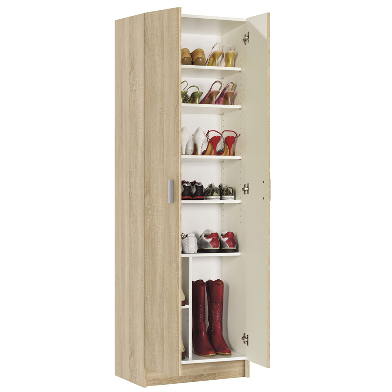 Armario Use Multiusos Roble Canadian 2 Puertas con Estantes 