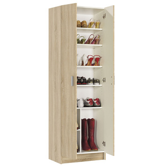 Armario Use Multiusos Roble Canadian 2 Puertas con Estantes 