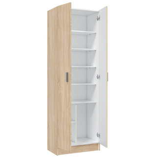 Armario Use Multiusos Roble Canadian 2 Puertas con Estantes 