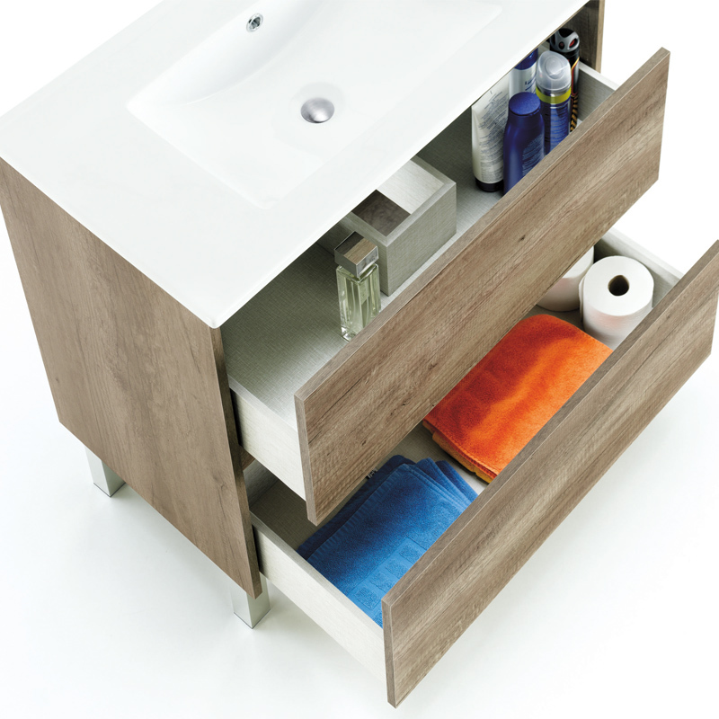 Mueble Baño Dakota 2 Cajones 
