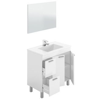 Mueble Baño Aktiva 2 Puertas 