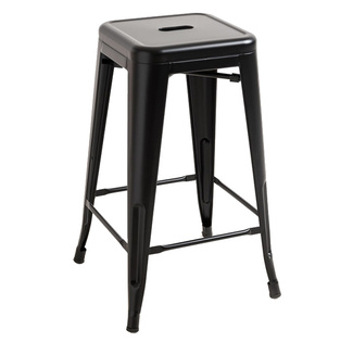 Taburete Industrial Meyer en Acero 40 x 40 x 65 cm