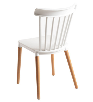 Silla Sansa en Haya y Polipropileno 54 x 44 x 82 cm