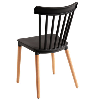 Silla Sansa en Haya y Polipropileno 54 x 44 x 82 cm