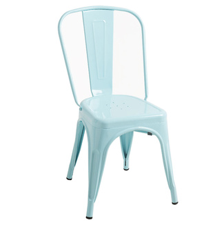 Silla Meyer Réplica en Acero Reforzado Lacado 48 x 45 x 86 cm 
