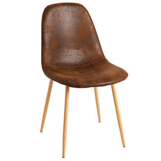 Silla Leo Asiento de Polipiel 42 x 39 x 84 cm