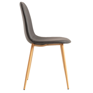 Silla Leo Asiento de Polipiel 42 x 39 x 84 cm