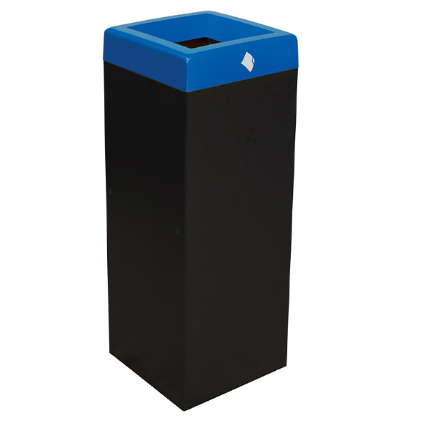 Papelera Galvanizada Calpe 45 litros 