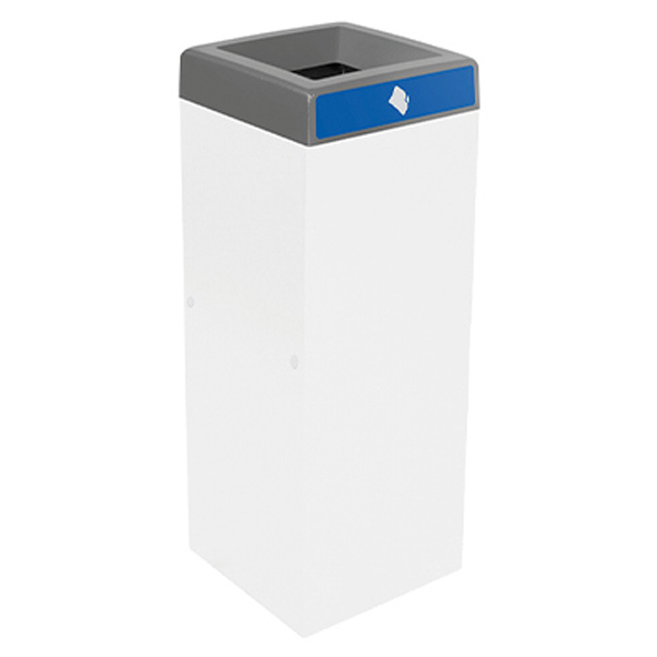 Papelera Galvanizada Calpe 45 litros 