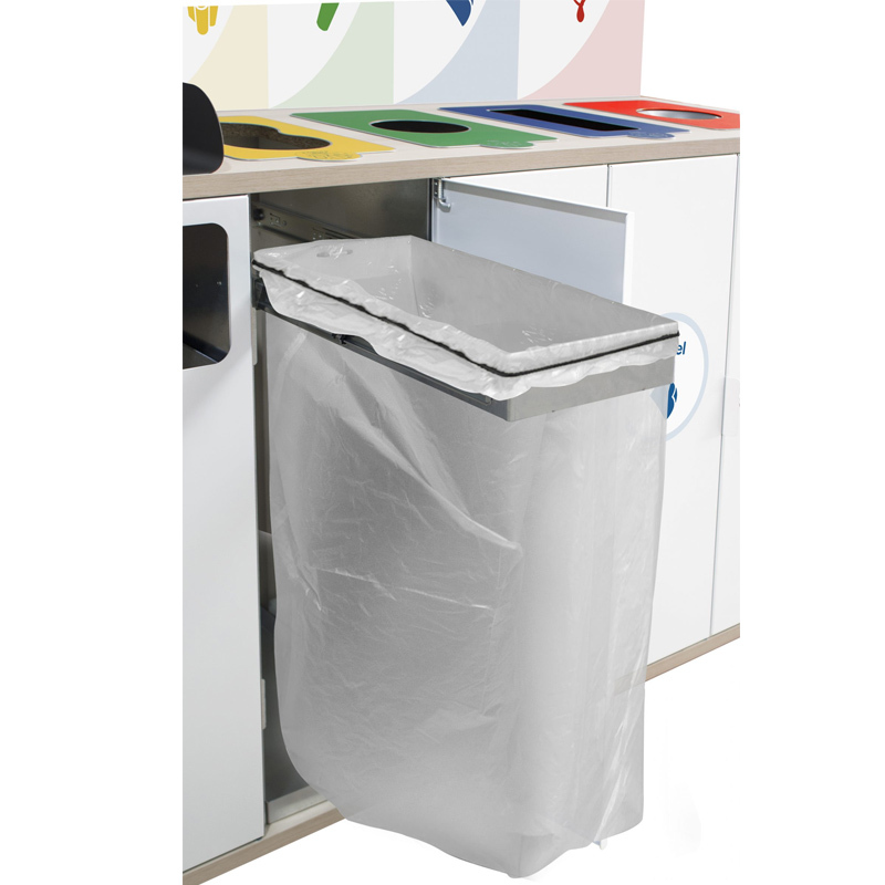 Mueble Papelera Recogida Selectiva Mallorca 5 Residuos 