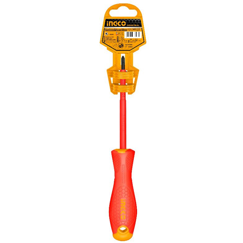 Destornillador Electricista Phillips PH0 x 60 mm Ref.HISD81PH060 