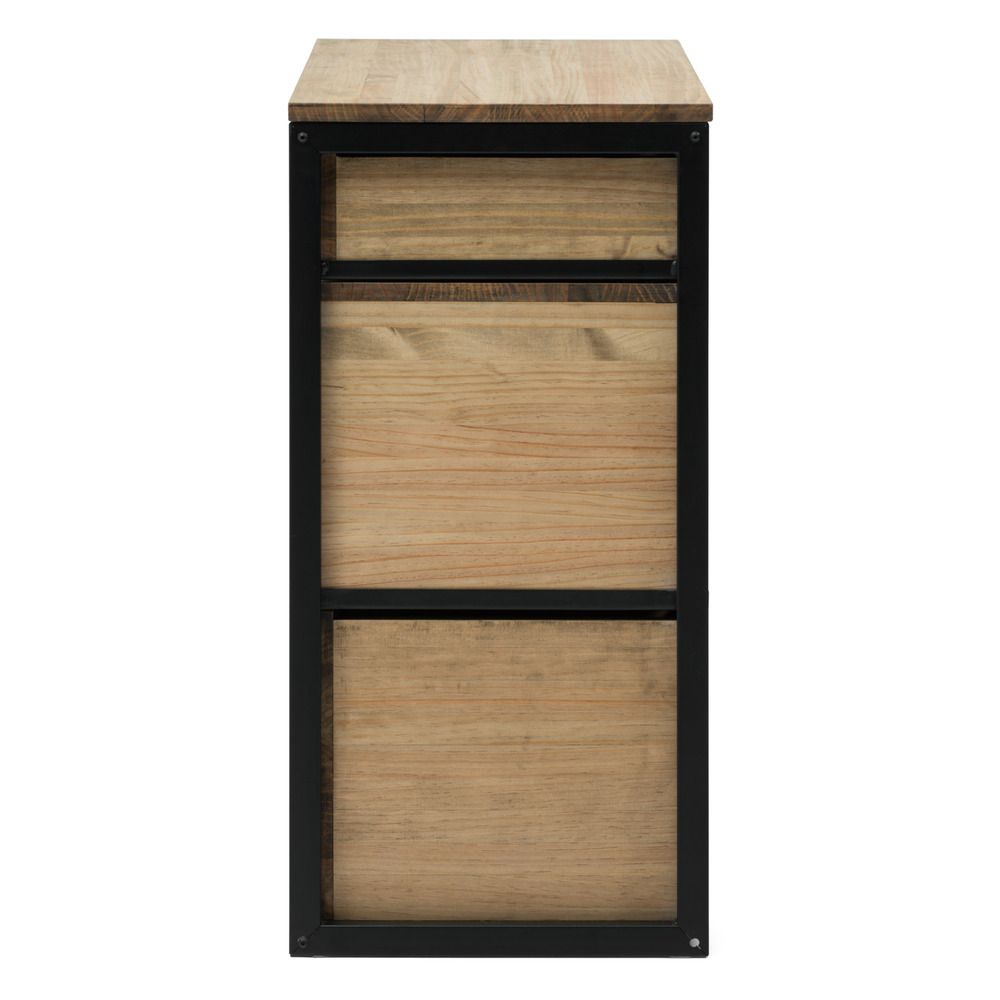 Mueble Multiusos ECO Industrial Cajón Superior Cajón Medio y Cajón Inferior 