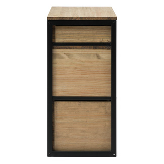 Mueble Multiusos ECO Industrial Cajón Superior Cajón Medio y Cajón Inferior 