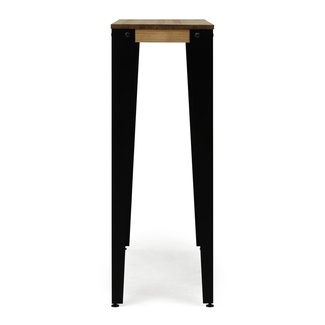 Mesa Alta Industrial Lunds ECO Fumé en Madera de Pino Efecto Vintage Box Furniture  