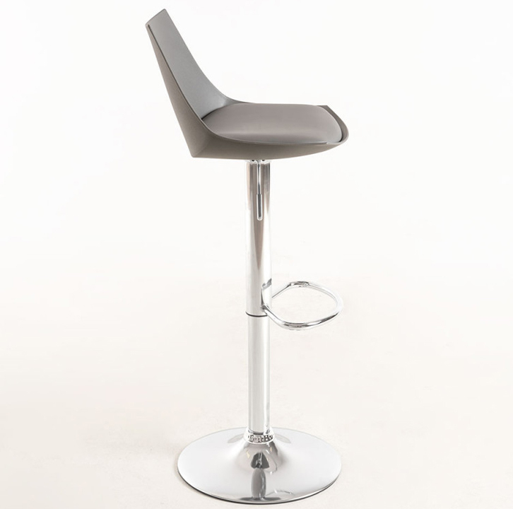 Taburete Nerty Asiento de Polipropileno y Polipiel 