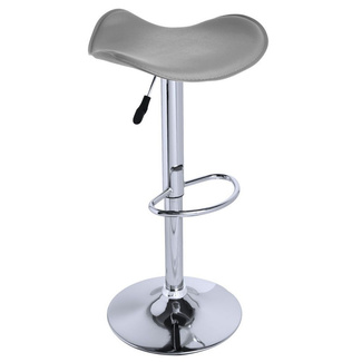Taburete Cromen Asiento en Polipiel Ref.MT2-0011