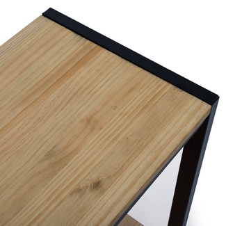 Mueble Auxiliar Derby ECO de Estilo Industrial de Madera con Estante Box Furniture