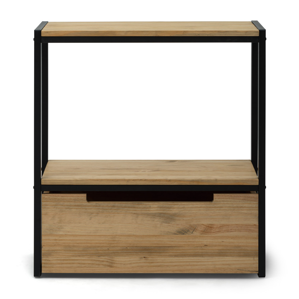 Mueble Auxiliar Derby ECO de Estilo Industrial de Madera con Estante Box Furniture