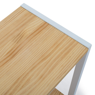 Mueble Auxiliar Derby ECO de Estilo Industrial de Madera con Estante Box Furniture