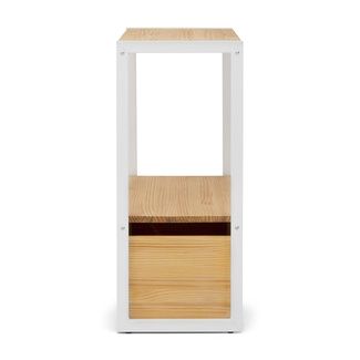 Mueble Auxiliar Derby ECO de Estilo Industrial de Madera con Estante Box Furniture