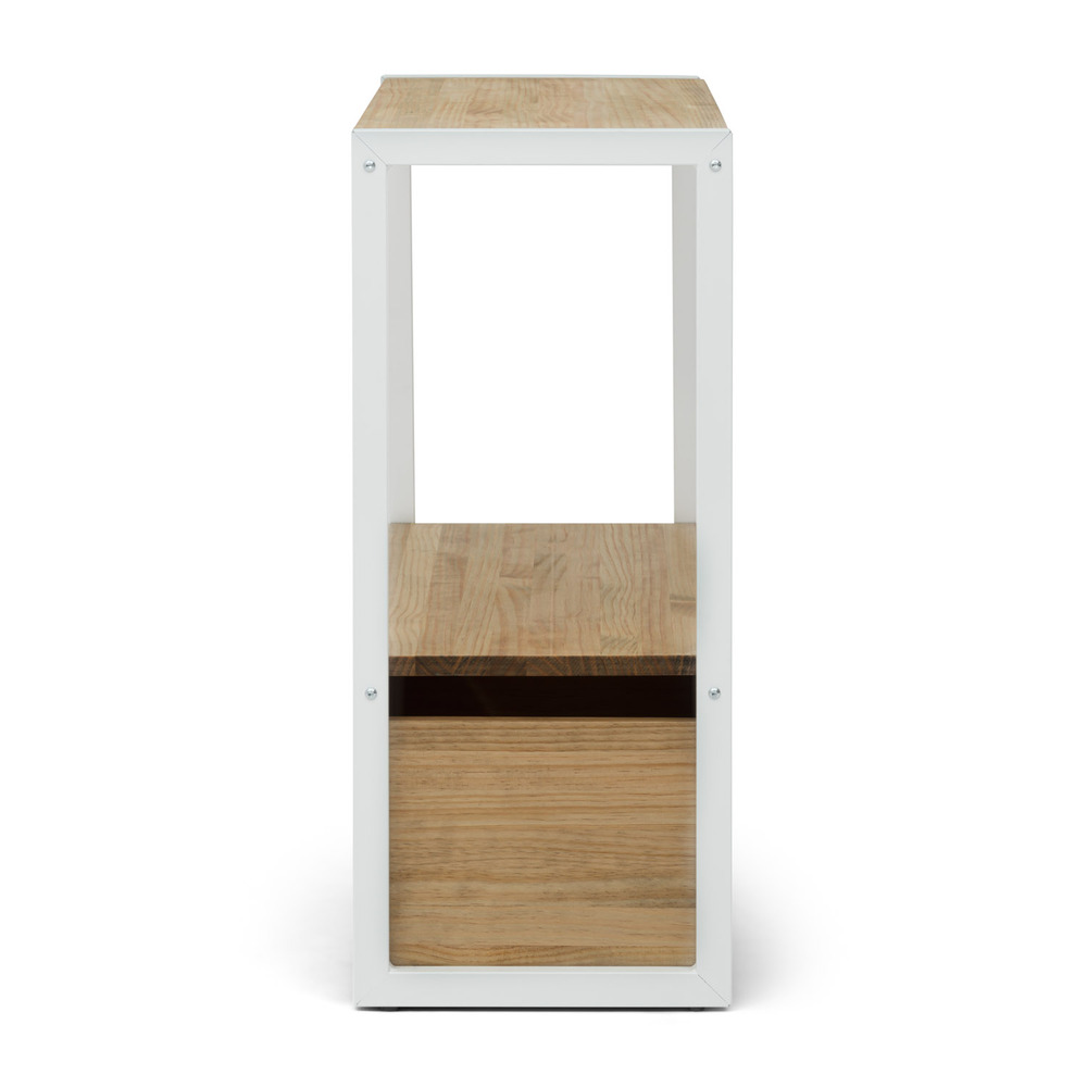 Mueble Auxiliar Derby ECO de Estilo Industrial de Madera con Estante Box Furniture