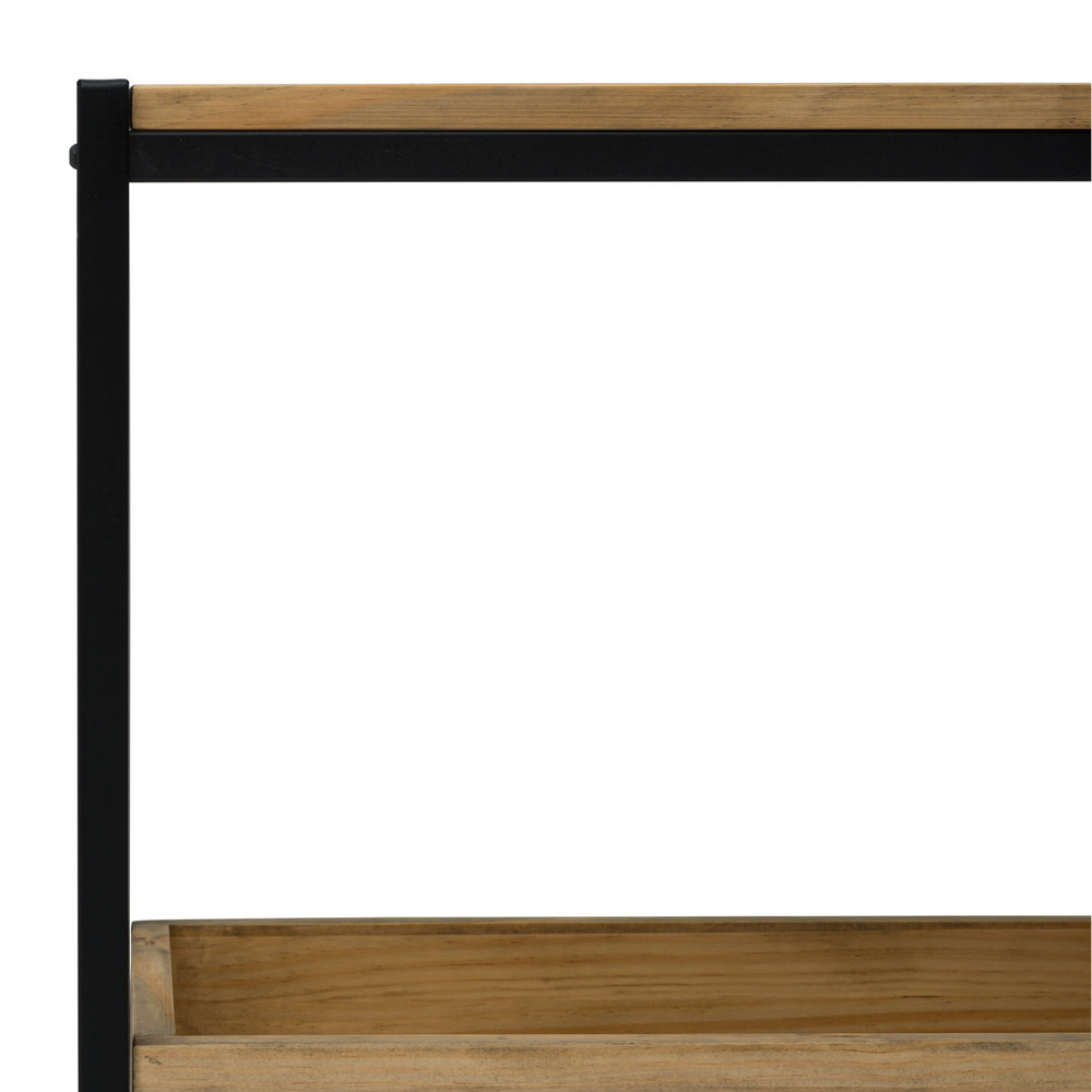 Mueble Auxiliar Derby ECO de Estilo Industrial de Madera con Bandeja Box Furniture 