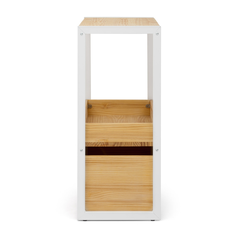 Mueble Auxiliar Derby ECO de Estilo Industrial de Madera con Bandeja Box Furniture 