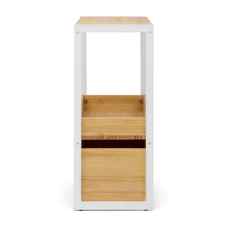 Mueble Auxiliar Derby ECO de Estilo Industrial de Madera con Bandeja Box Furniture 