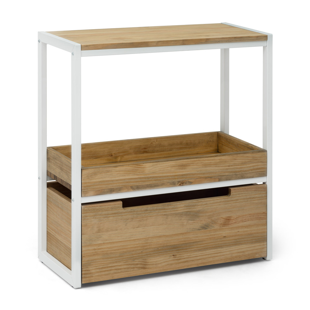 Mueble Auxiliar Derby ECO de Estilo Industrial de Madera con Bandeja Box Furniture 