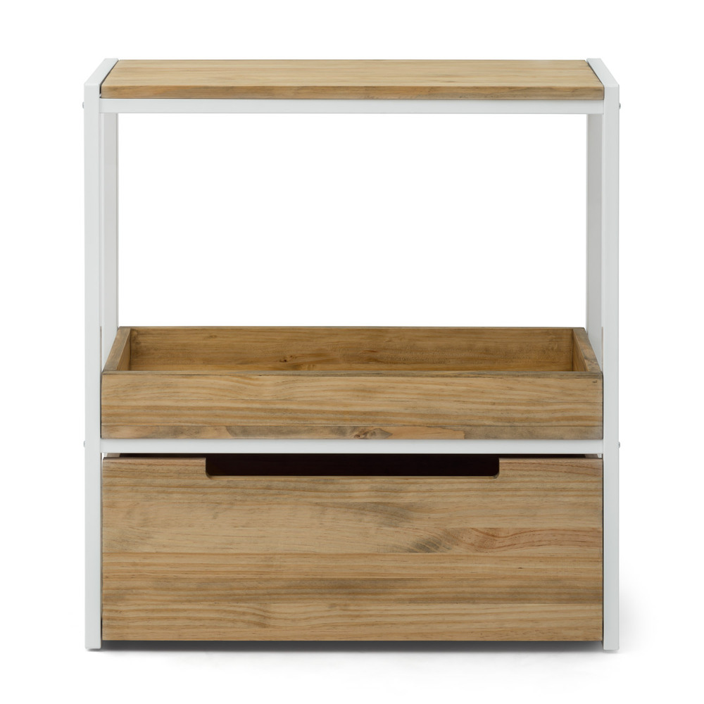 Mueble Auxiliar Derby ECO de Estilo Industrial de Madera con Bandeja Box Furniture 