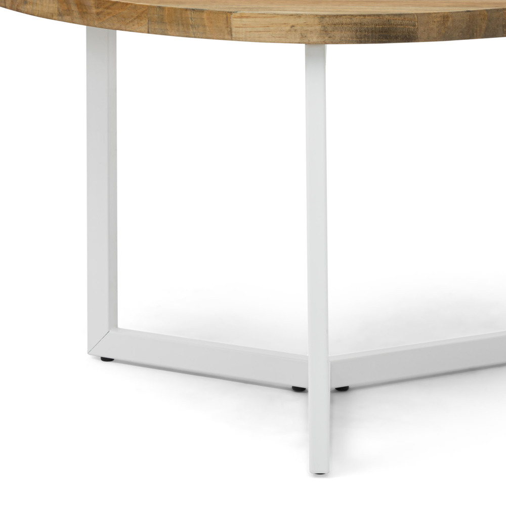 Mesa Auxiliar Bolton ECO de Estilo Industrial Tablero de Madera Box Furniture