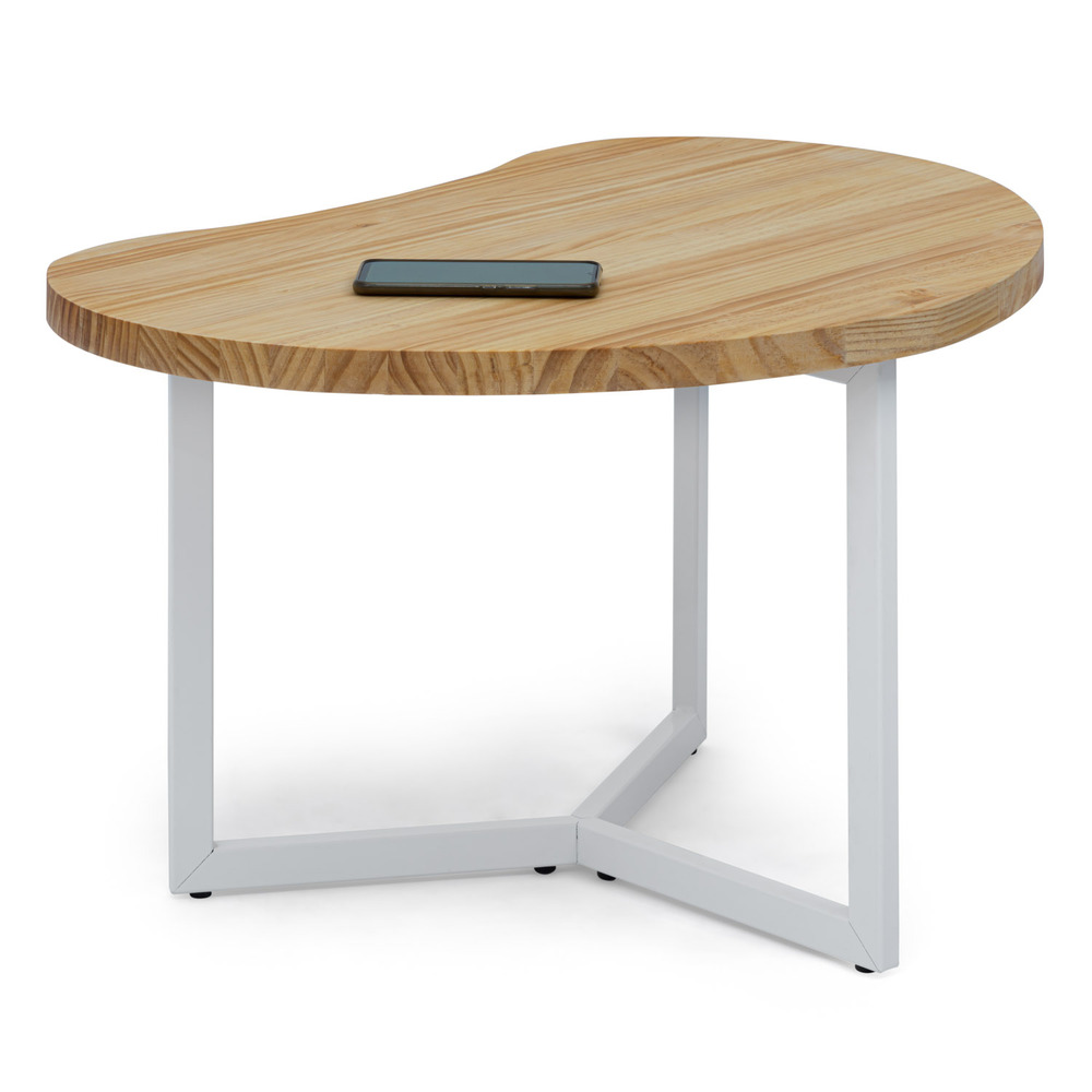 Mesa Auxiliar Bolton ECO de Estilo Industrial Tablero de Madera Box Furniture