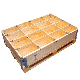 Separador de tablero para collar palet de madera 