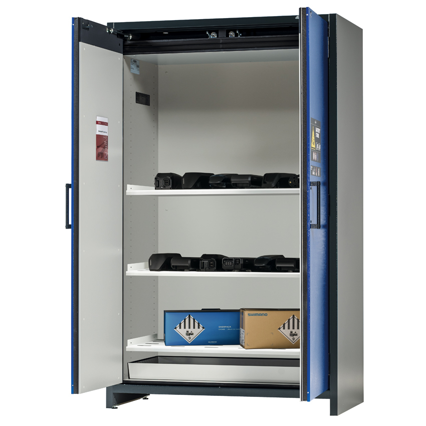 Armario de Seguridad Gris Azul ION STORE-90 Modelo IO90.195.120.K1.WDC