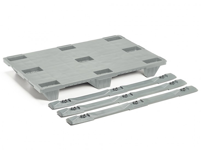 Palet Europeo Ligero 800 x 1200 Cerrado Ref.BASIC 1208-C9 
