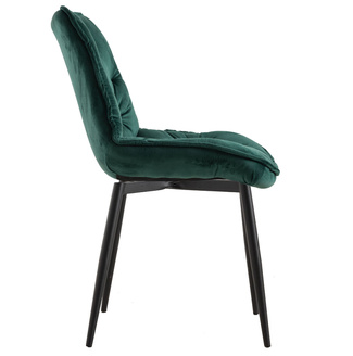 Silla Sikar Tejido de Terciopelo 40 x 50 x 85 cm