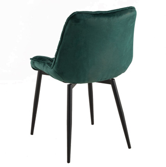 Silla Sikar Tejido de Terciopelo 40 x 50 x 85 cm