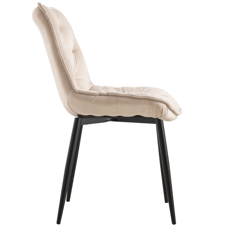 Silla Sikar Tejido de Terciopelo 40 x 50 x 85 cm