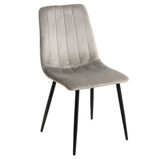 Silla Hurl Tejido de Terciopelo 37 x 44 x 86 cm