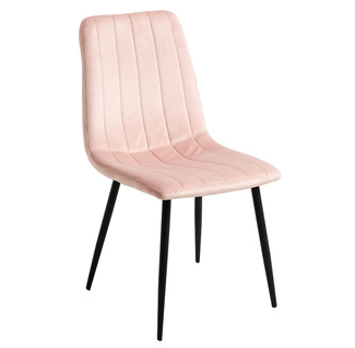 Silla Hurl Tejido de Terciopelo 37 x 44 x 86 cm