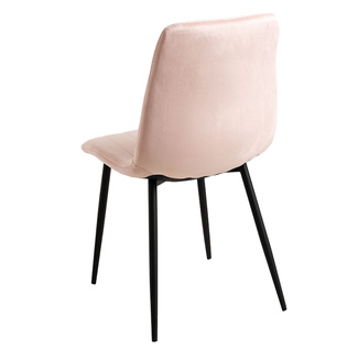 Silla Hurl Tejido de Terciopelo 37 x 44 x 86 cm